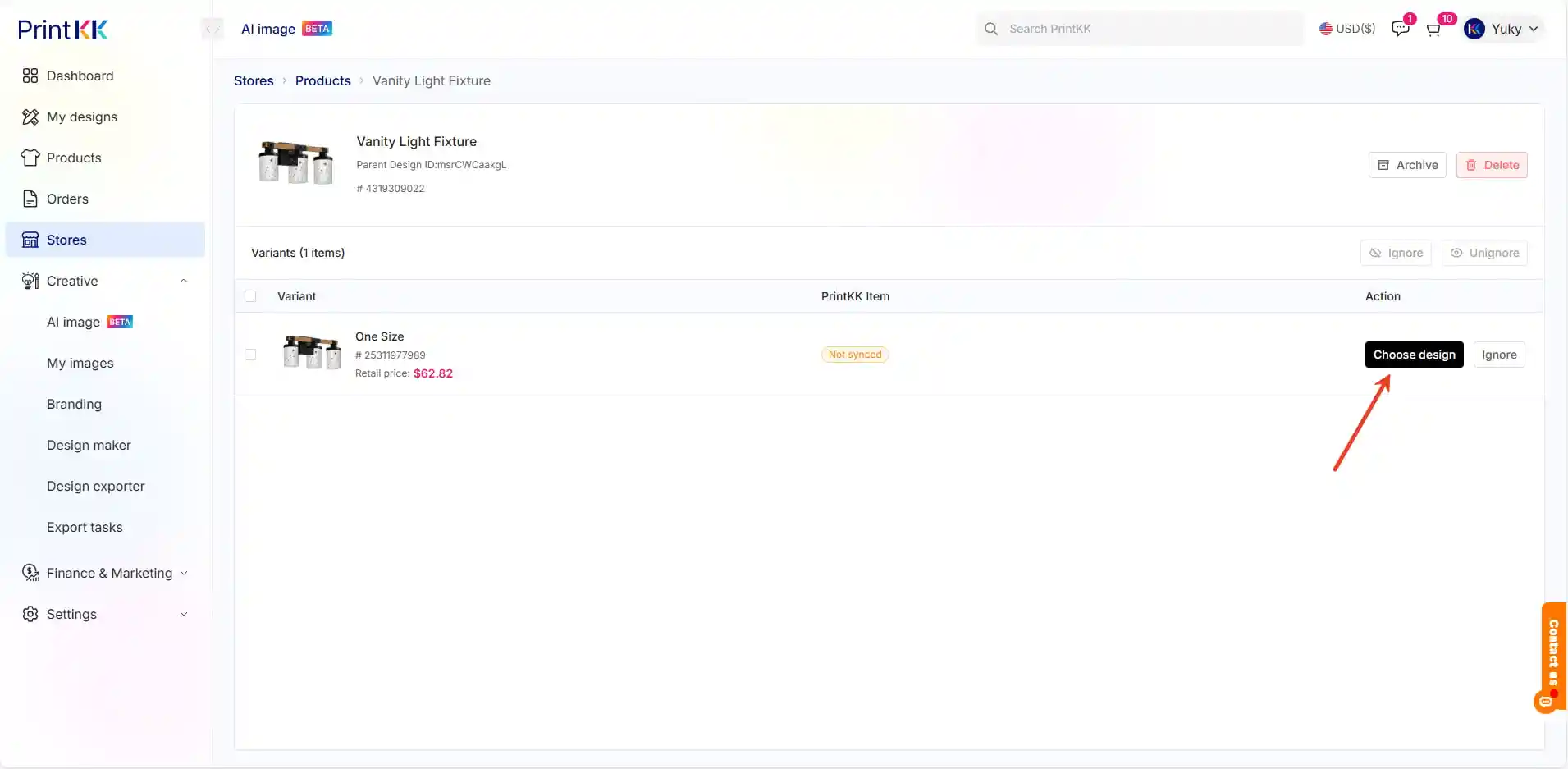How can I migrate an existing product to PrintKK?