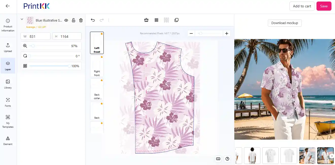How to Make All Over Print Shirts With Custom Graphics