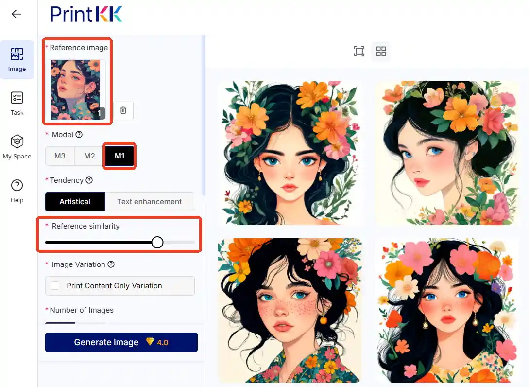 Learn About PrintKK's AI Image Generator