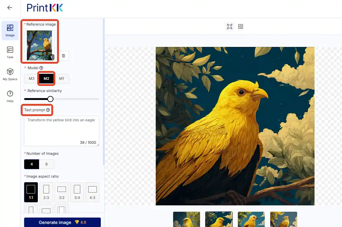 Learn About PrintKK's AI Image Generator