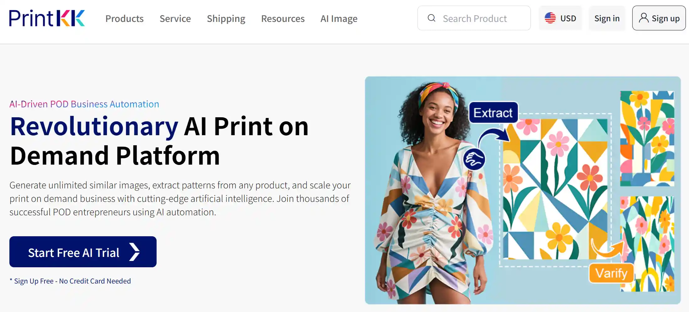 Learn About PrintKK's AI Image Generator