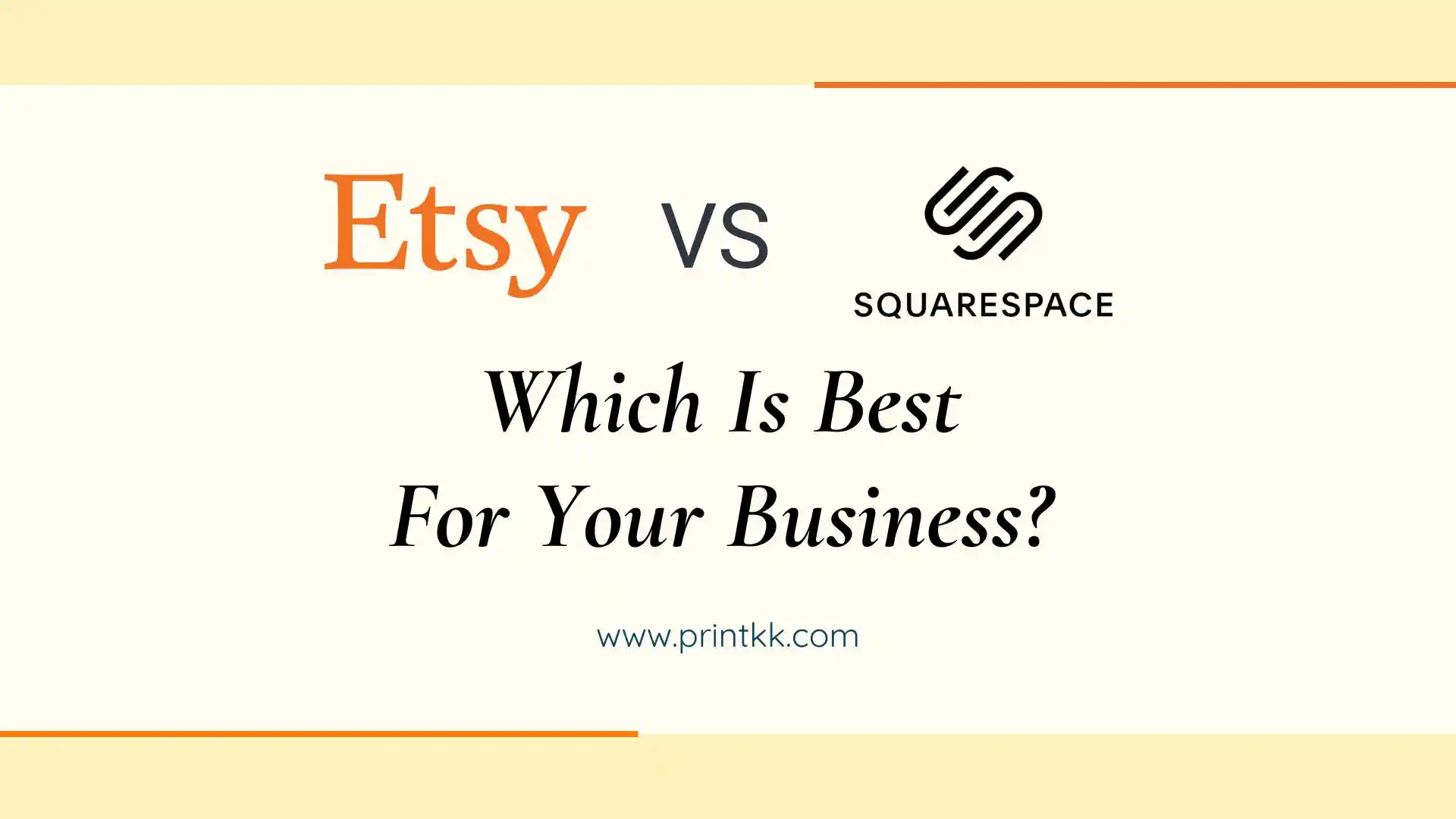 Etsy vs Squarespace: Which Is Best in 2025?