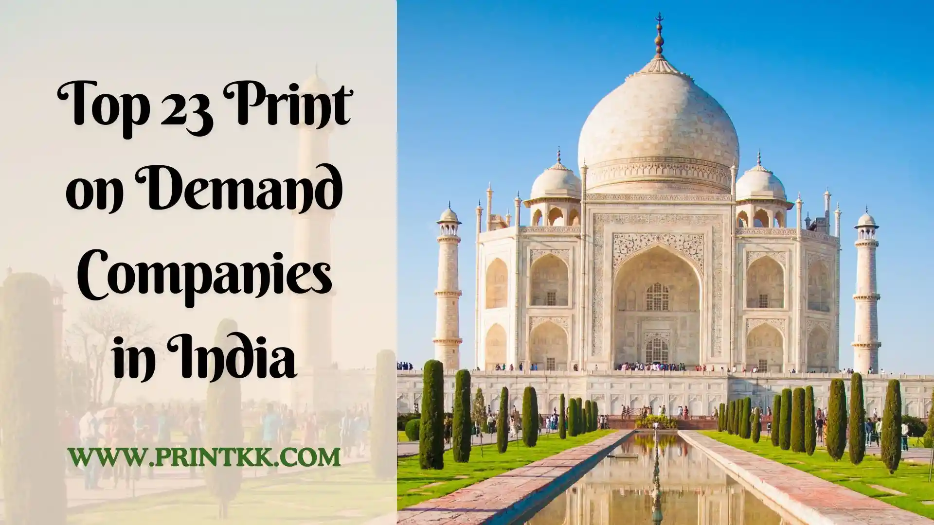 Top 23 Print on Demand Companies in India 2025