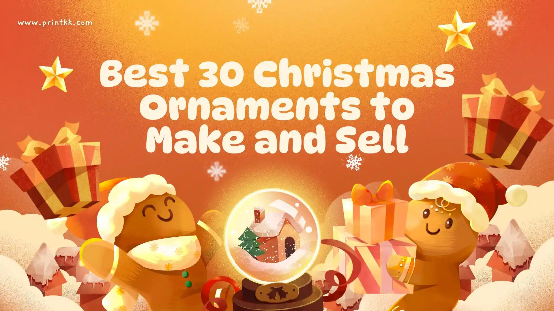Best 30 Christmas Ornaments to Make and Sell in 2025