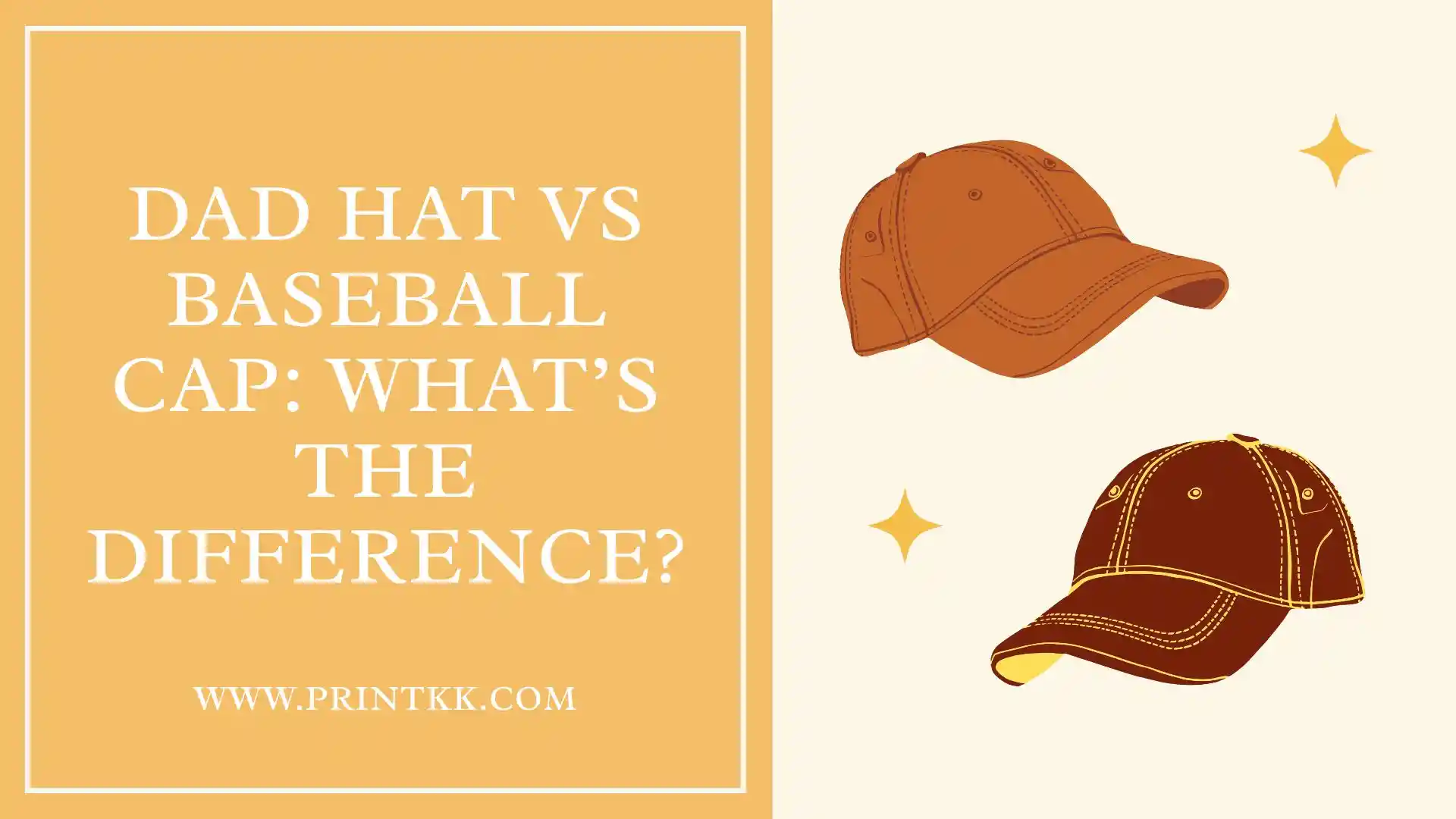 Dad Hat vs Baseball Cap: What's the Difference?