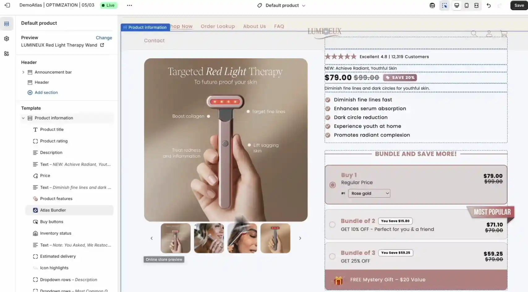 Atlas AI Store Builder Reviews: Features and Real Results