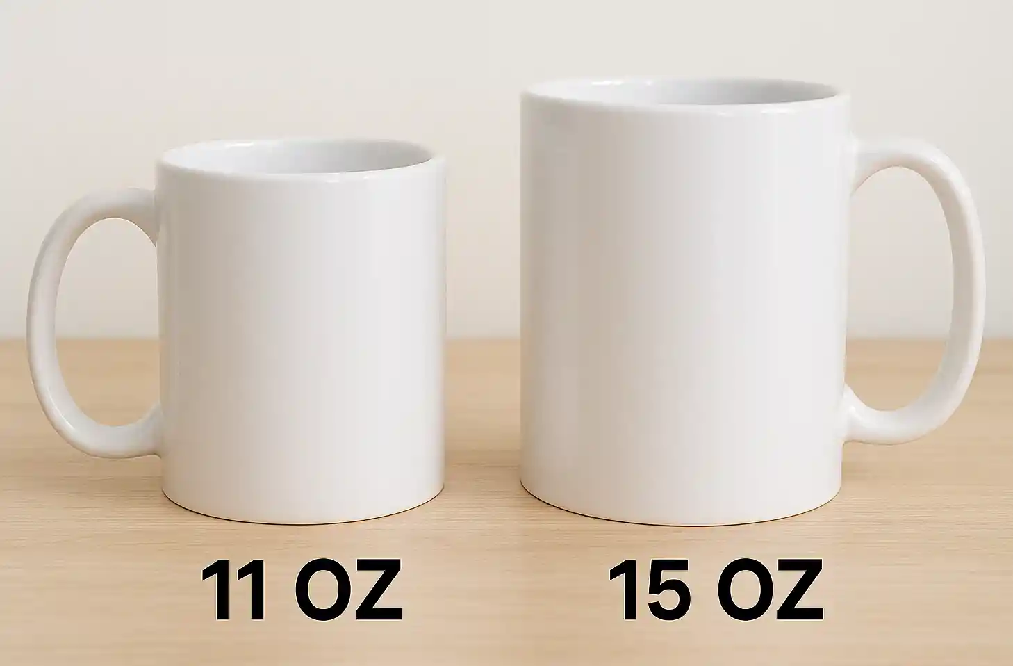 11 oz vs 15 oz Mug: How to Choose the Right Size