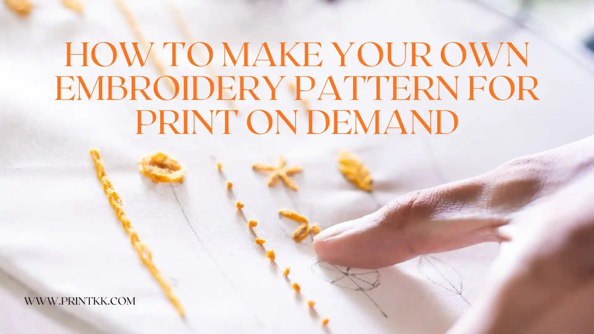 Wie Sie Ihr eigenes Stickmuster für Print on Demand erstellen