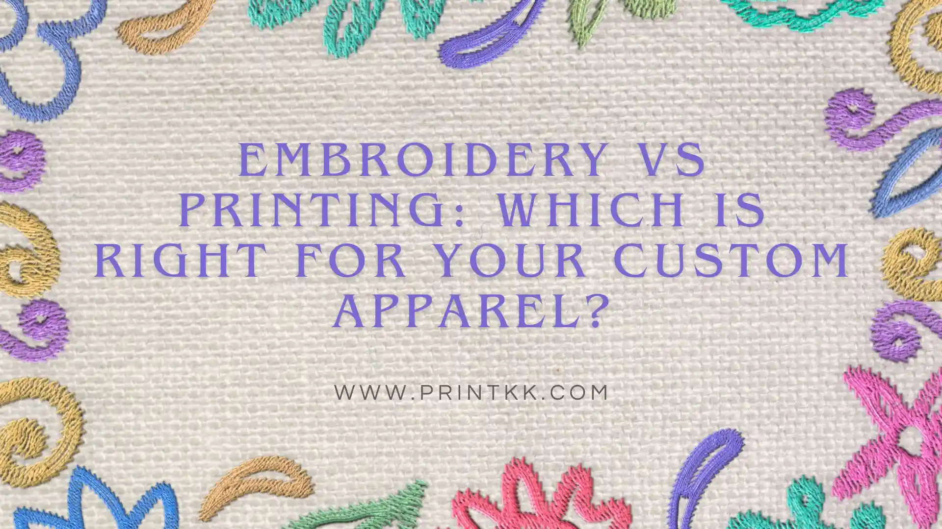 Stickerei vs. Druck: Was ist die richtige Wahl für Ihre individuelle Kleidung?