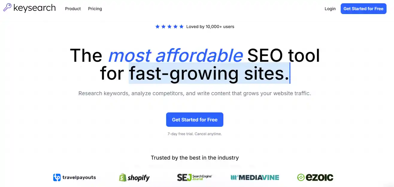 22 Best Affiliate Marketing Keyword Research Tools in 2026