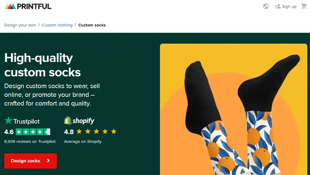 Start Your Best Print on Demand Socks Business in 2026