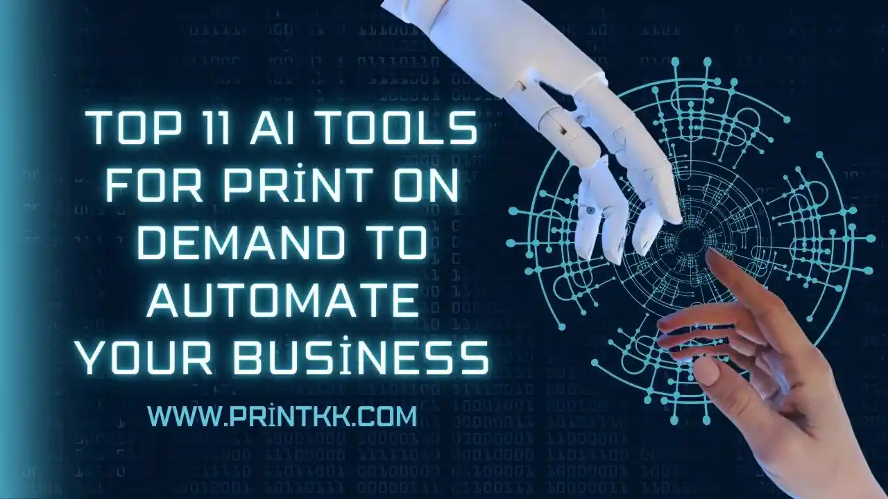 Top 11 outils d'IA pour Print on Demand afin d'automatiser votre entreprise en 2026