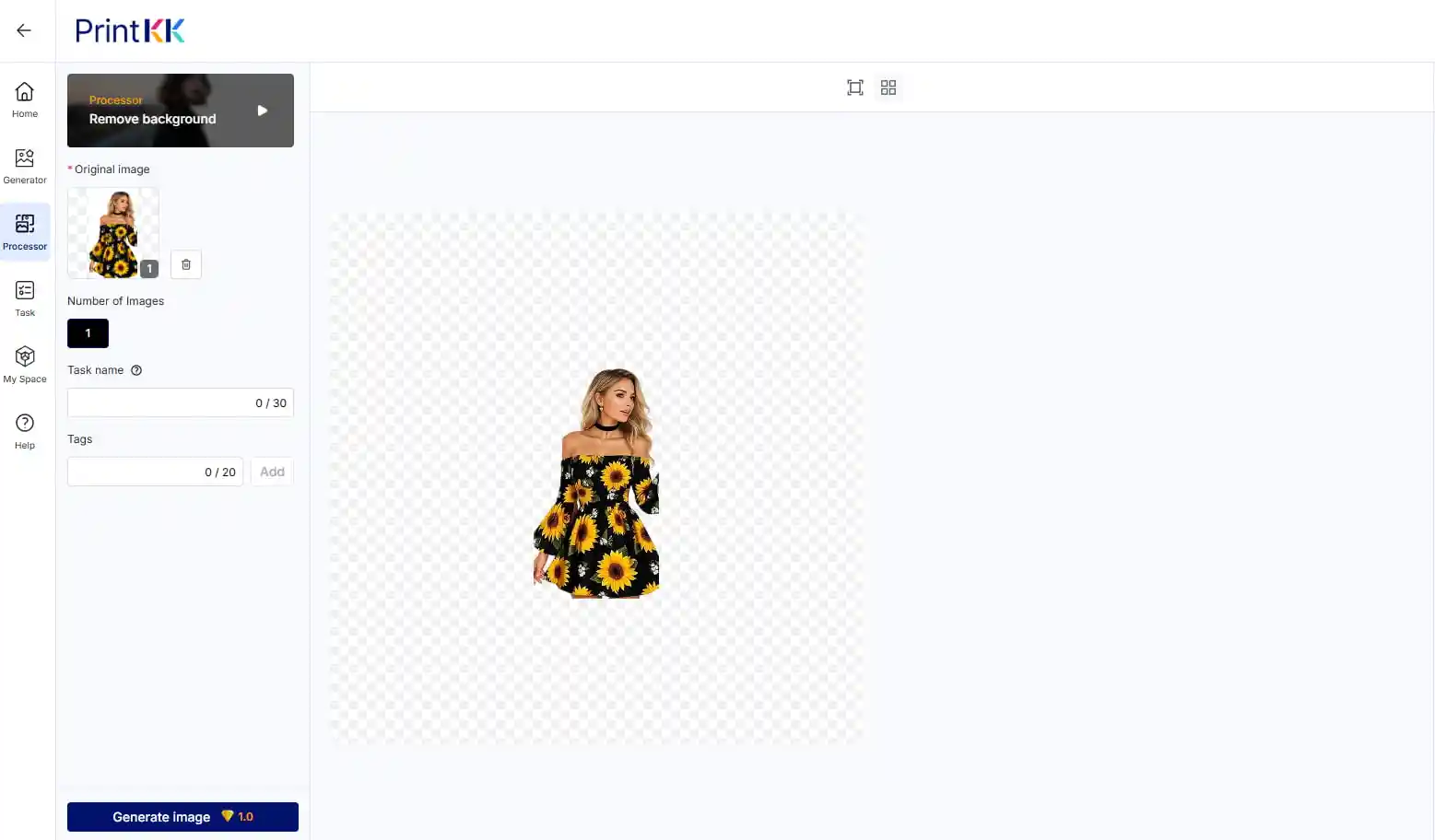 Printkk AI Image Generation Tutorial