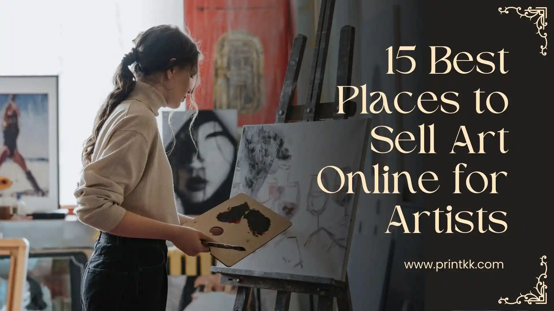 15 meilleurs endroits pour vendre de l'art en ligne en 2026 pour les artistes