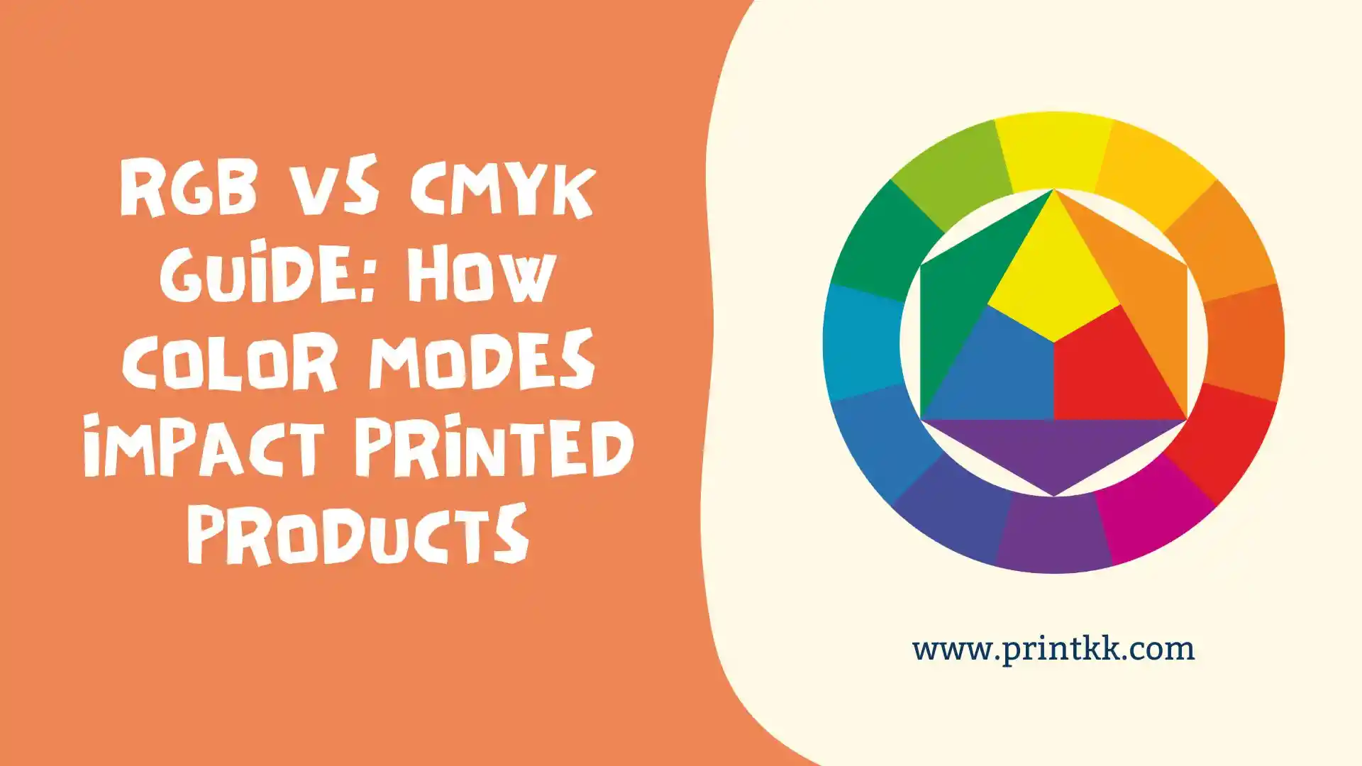 RGB vs CMYK Guide: How Color Modes Impact Printed Products
