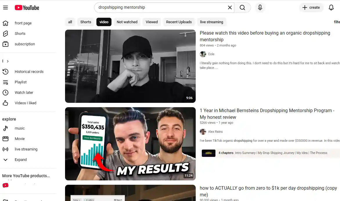 Dropshipping Mentorship: Investment or Waste of Money?