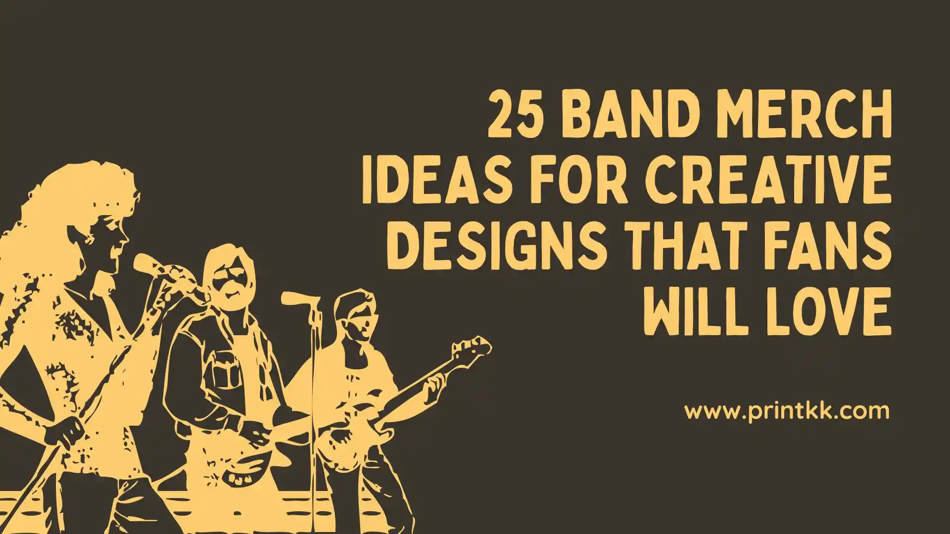 25 Band Merch Ideas for Creative Designs That Fans Will Love