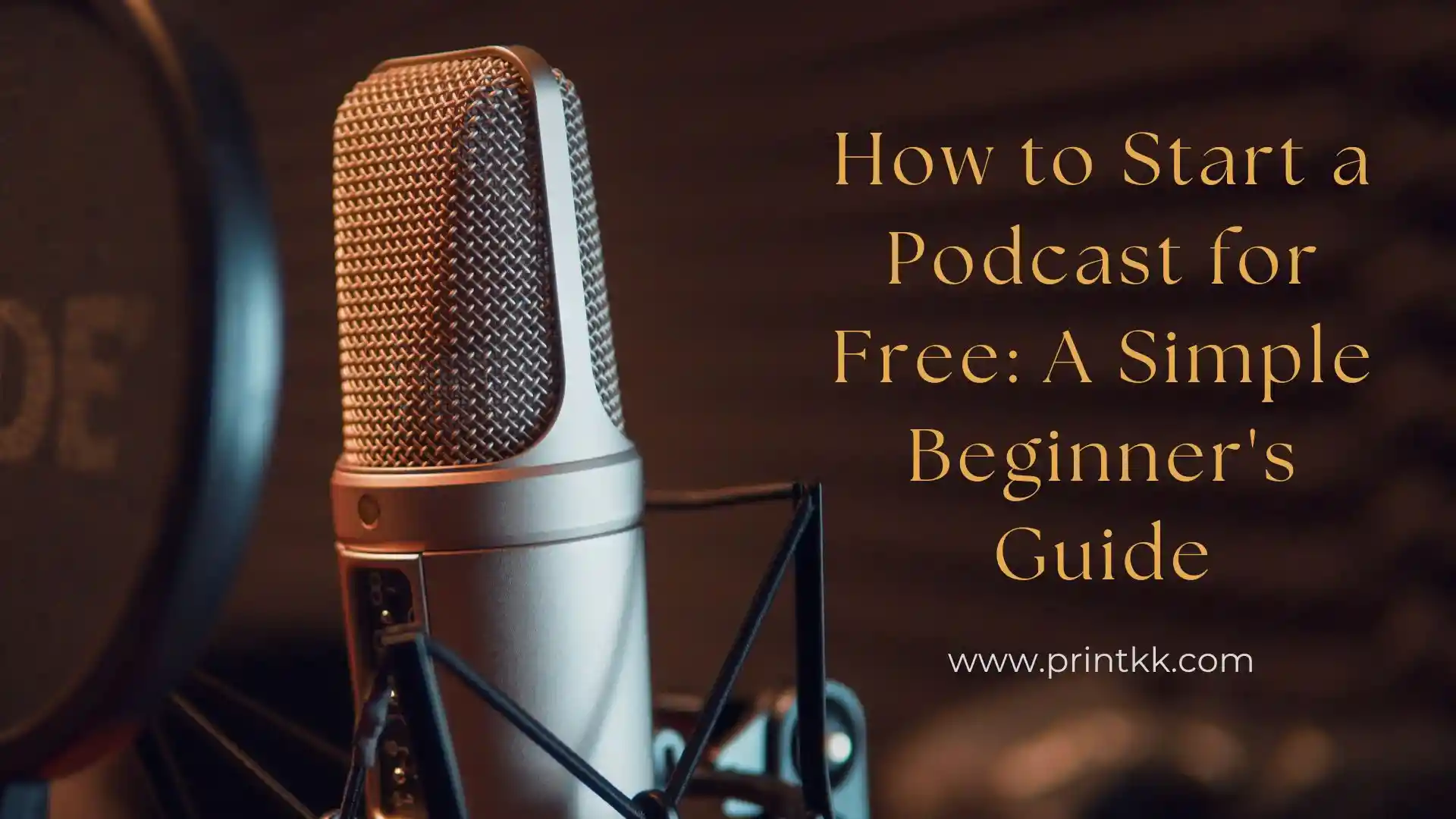 How to Start a Podcast for Free: A Simple Beginner's Guide