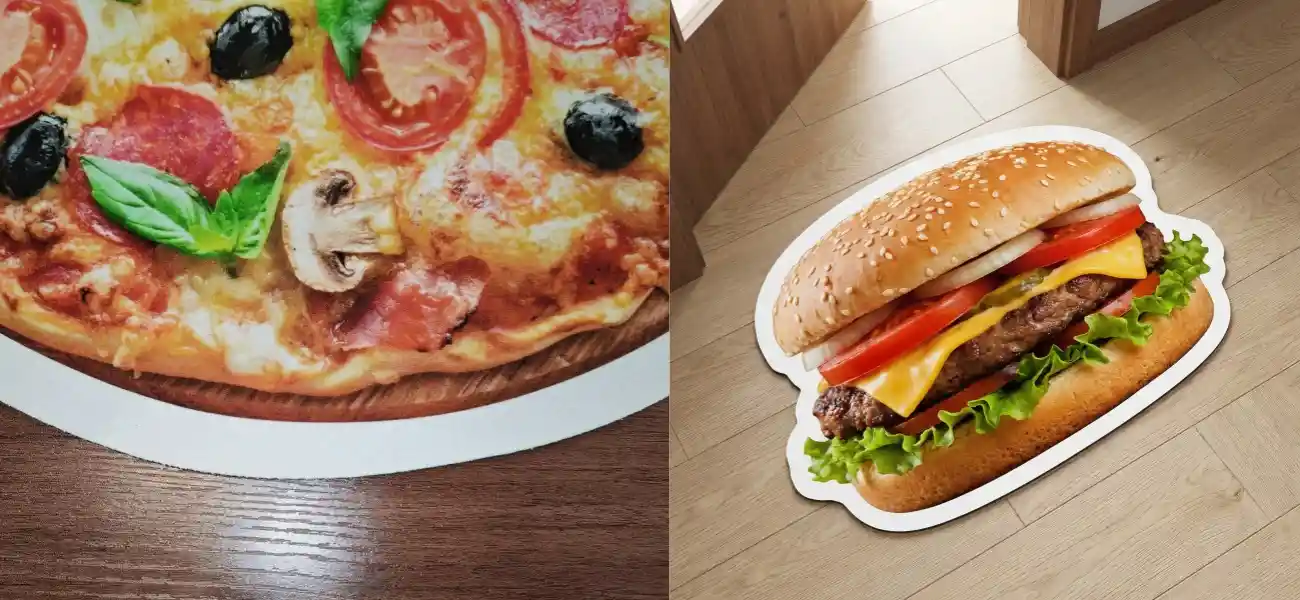 Create Custom Shaped Diatomite Bath Mat Mockups with AI