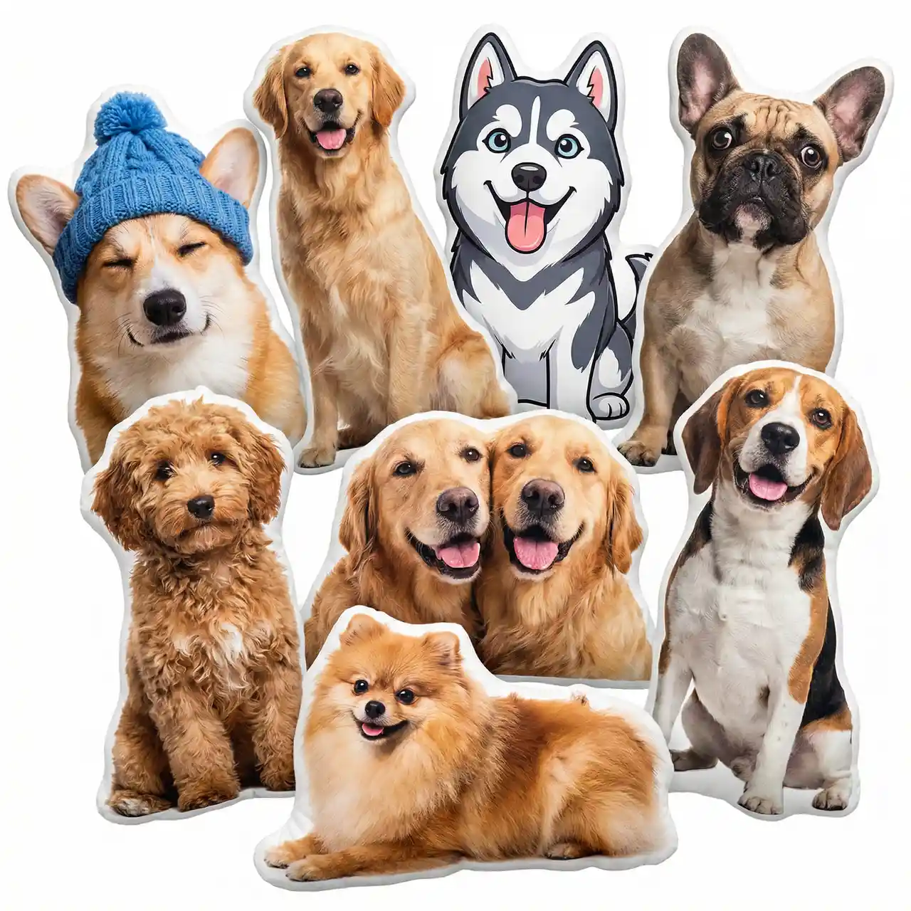 Create Custom Shaped Pillow Mockups with AI