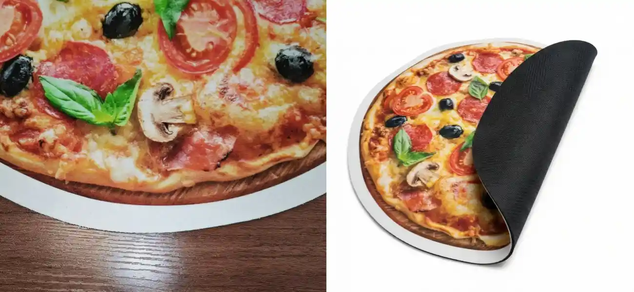 Create Custom Shaped Diatomite Bath Mat Mockups with AI