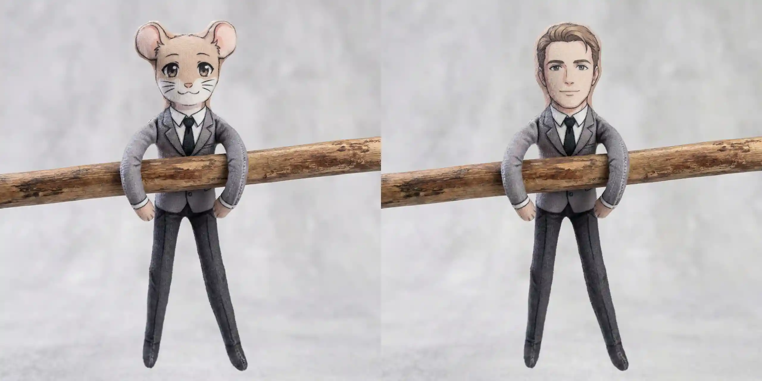 Create Custom Poseable Plush Doll Mockups with AI