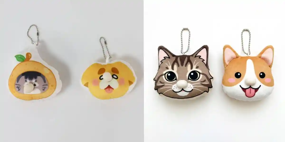 Create Custom Snot Bubble Keychain Mockups with AI
