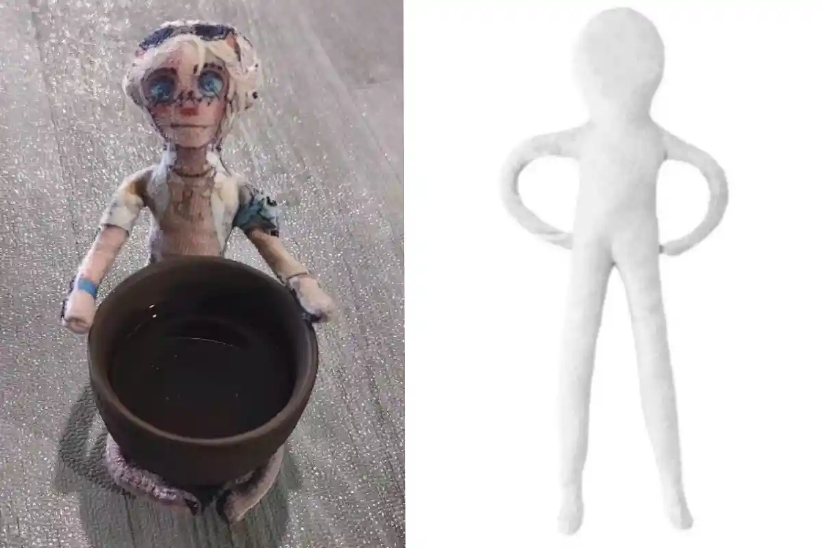 Create Custom Poseable Plush Doll Mockups with AI