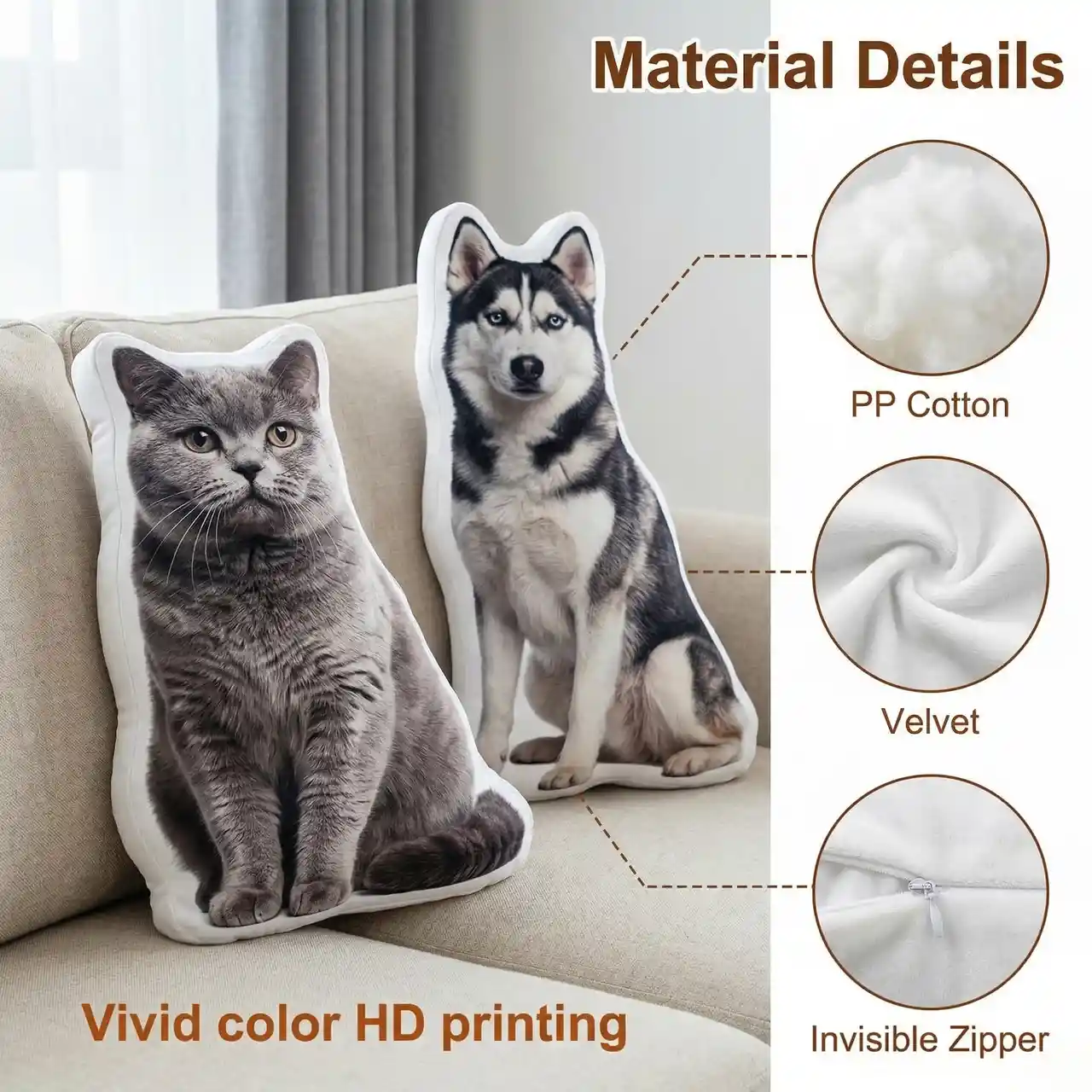 Create Custom 3D Shaped Plush Pillow Mockups with AI