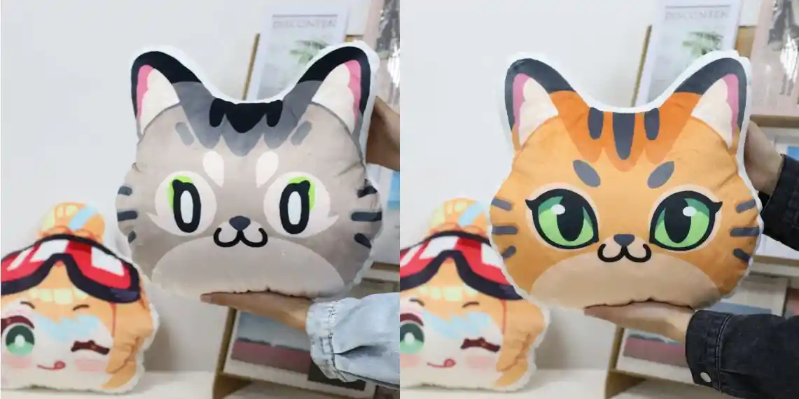 Create Custom Shaped Hand Warmer Pillow Mockups with AI