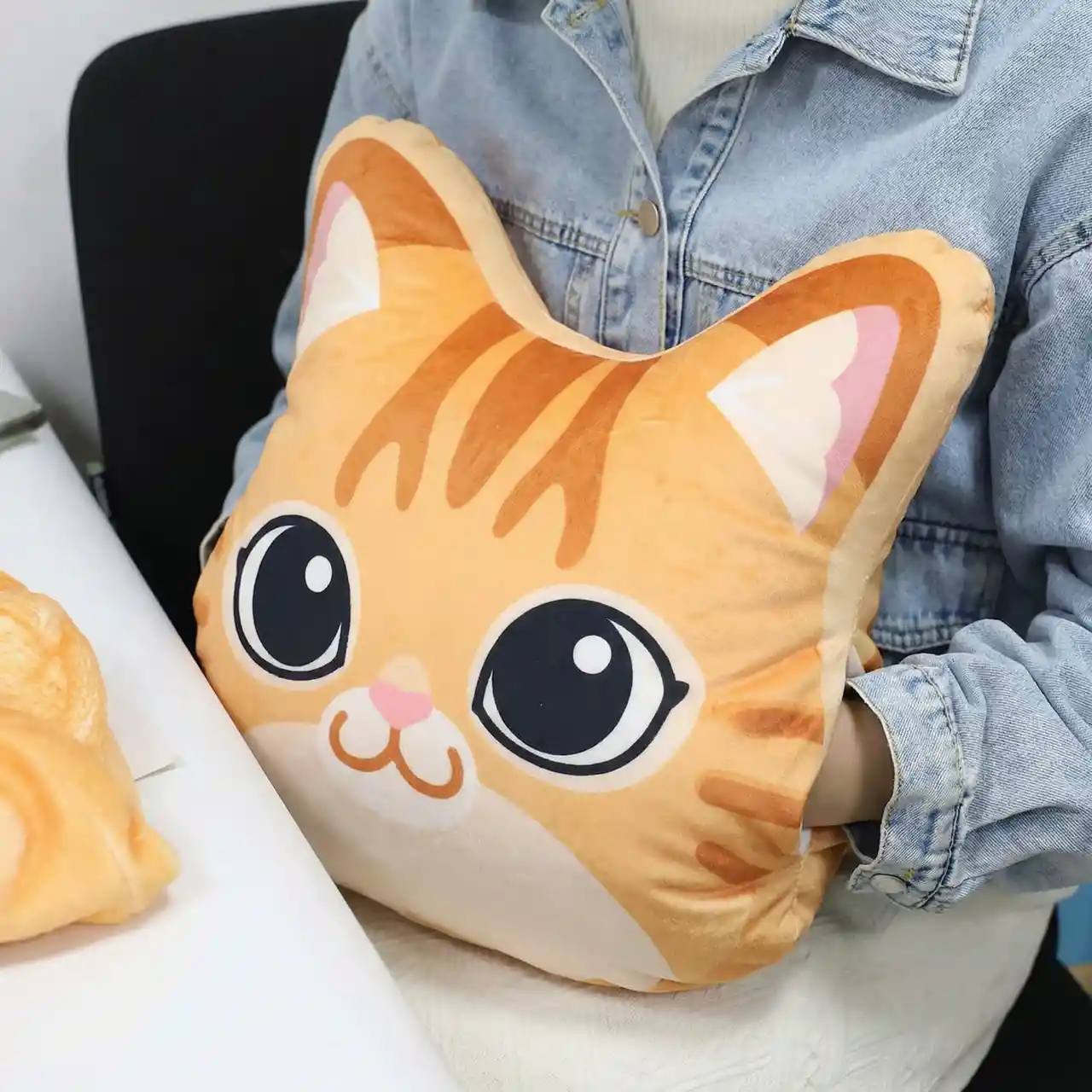 Create Custom Shaped Hand Warmer Pillow Mockups with AI