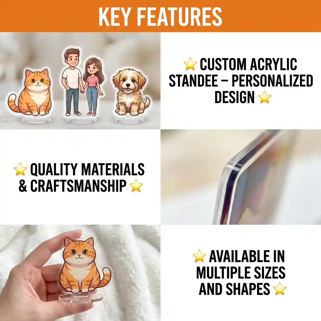 Create Custom Acrylic Standee Mockups with AI