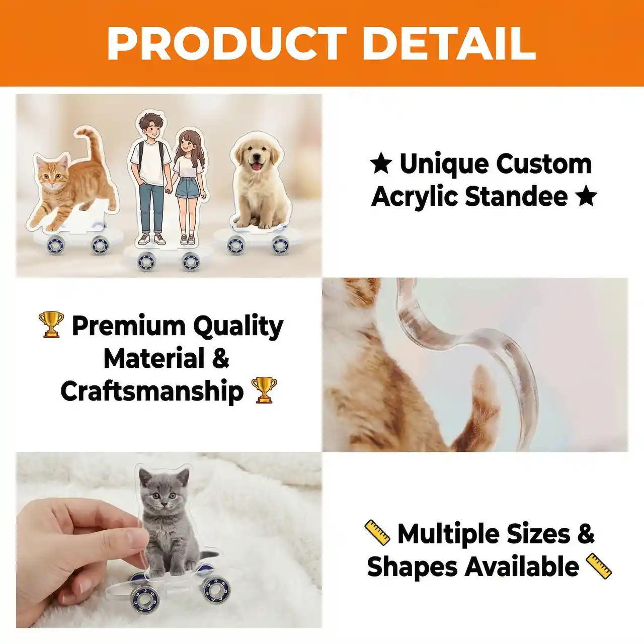 Create Custom Acrylic Skateboard Standee Mockups with AI