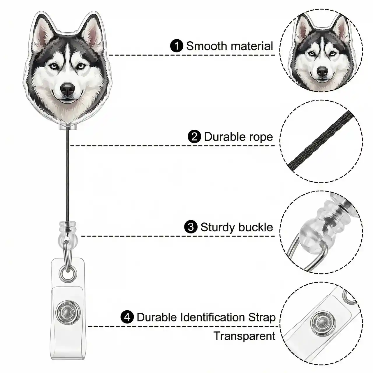 Create Custom Acrylic Badge Reel Mockups with AI