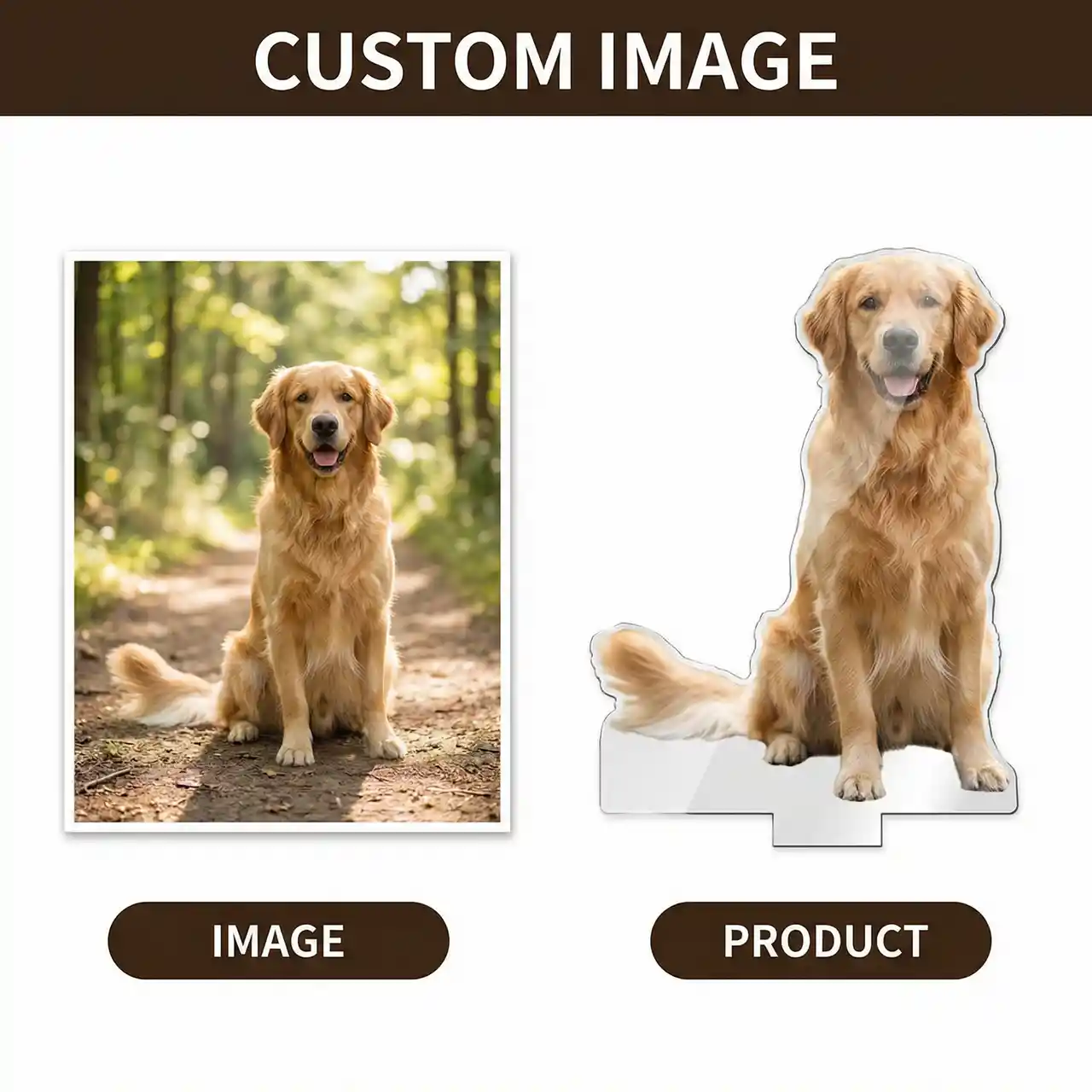 Create Custom Acrylic Spring Standee Mockups with AI