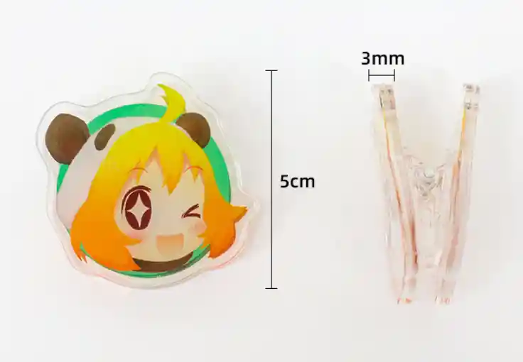 Create Custom Acrylic PP Clip Mockups with AI