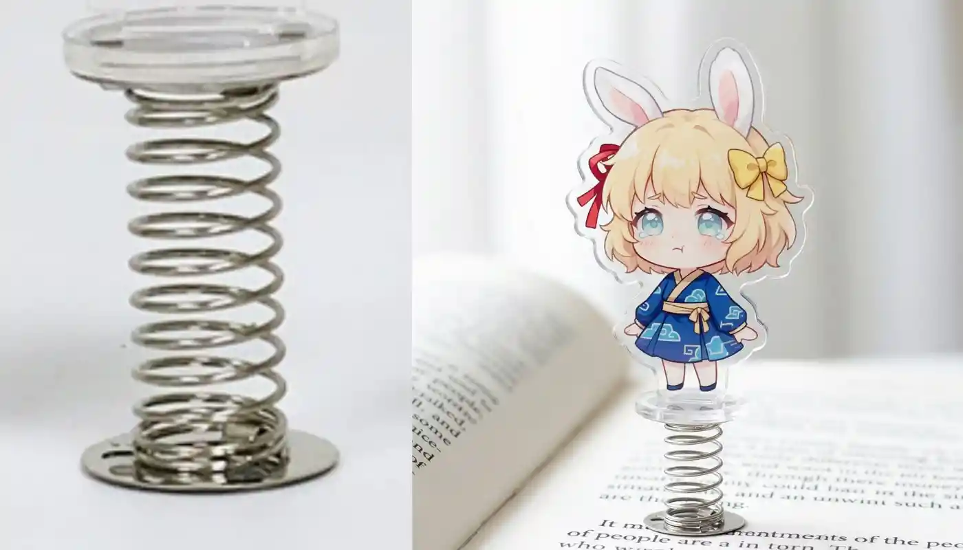 Create Custom Acrylic Spring Standee Mockups with AI