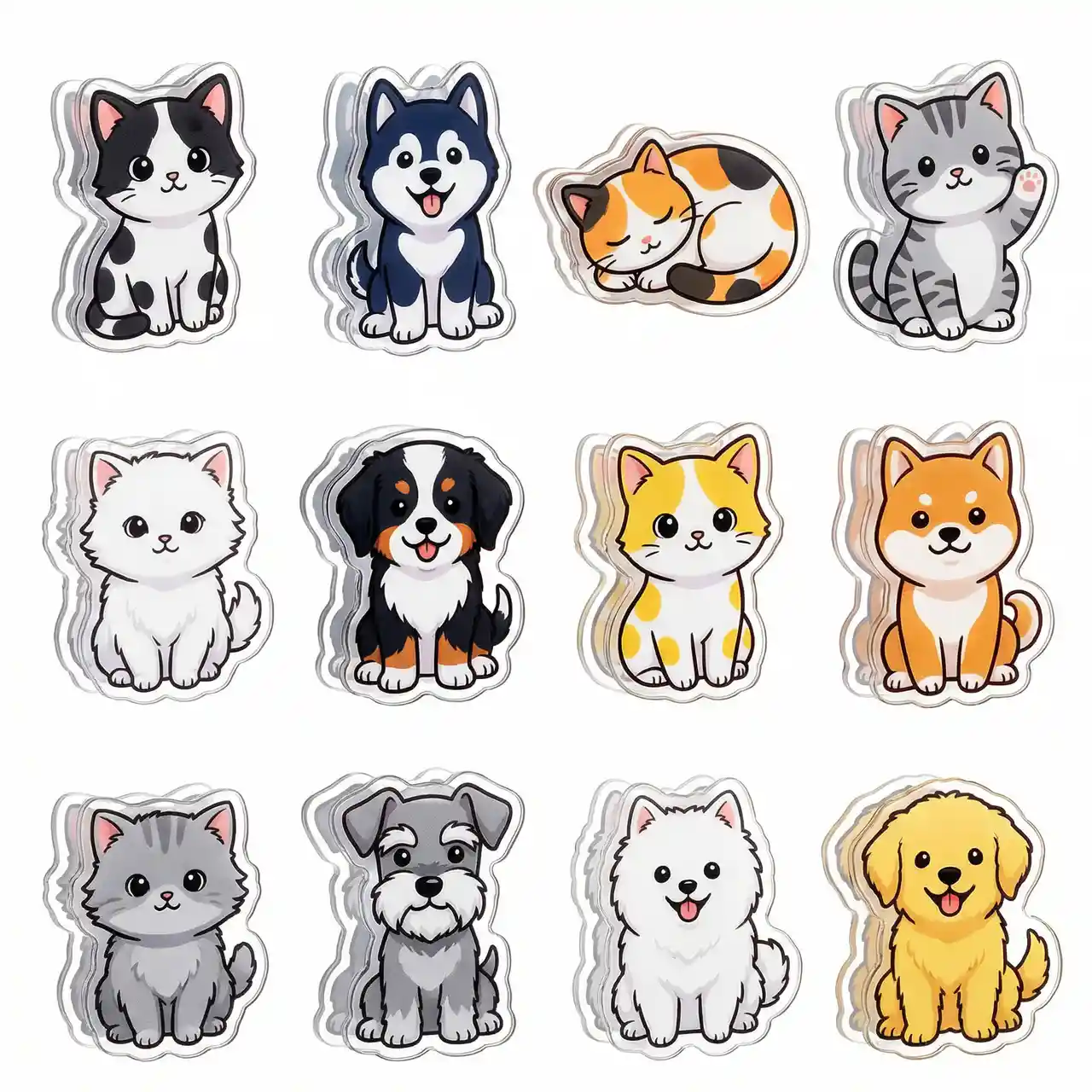 Create Custom Acrylic PP Clip Mockups with AI