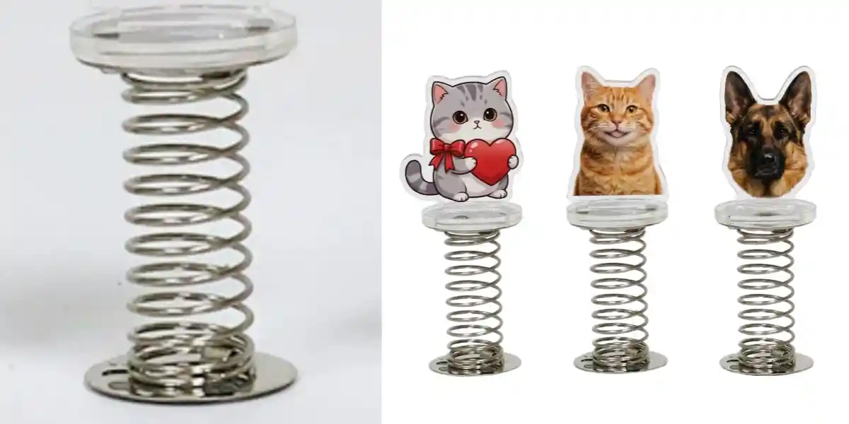 Create Custom Acrylic Spring Standee Mockups with AI