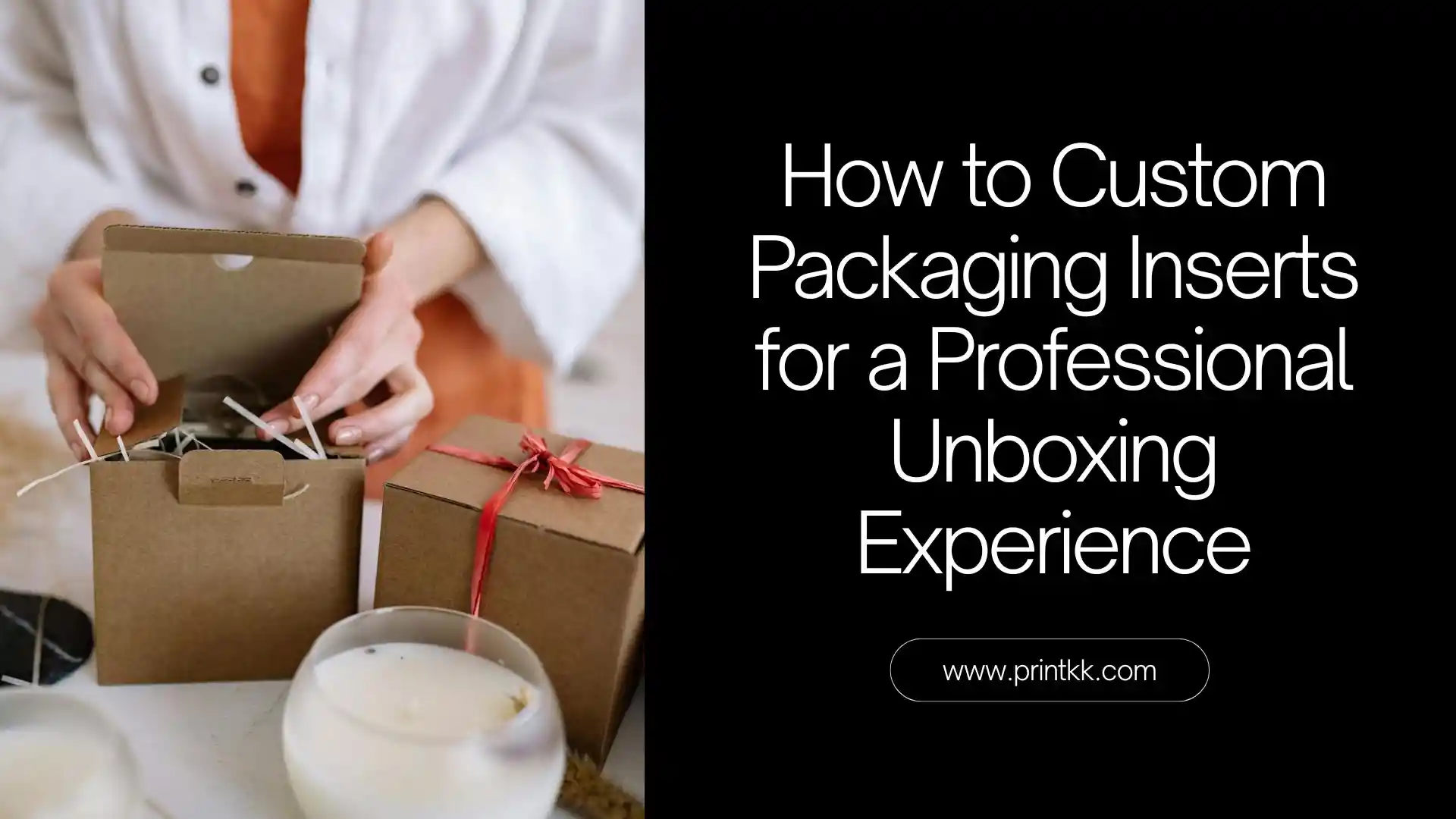 How to Custom Packaging Inserts for a Professional Unboxing Experience