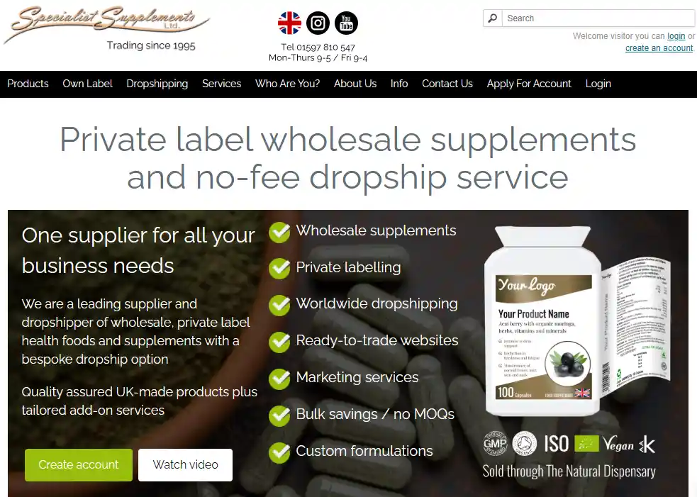 10 Best Supplement Dropshipping Partners for Startup Brands