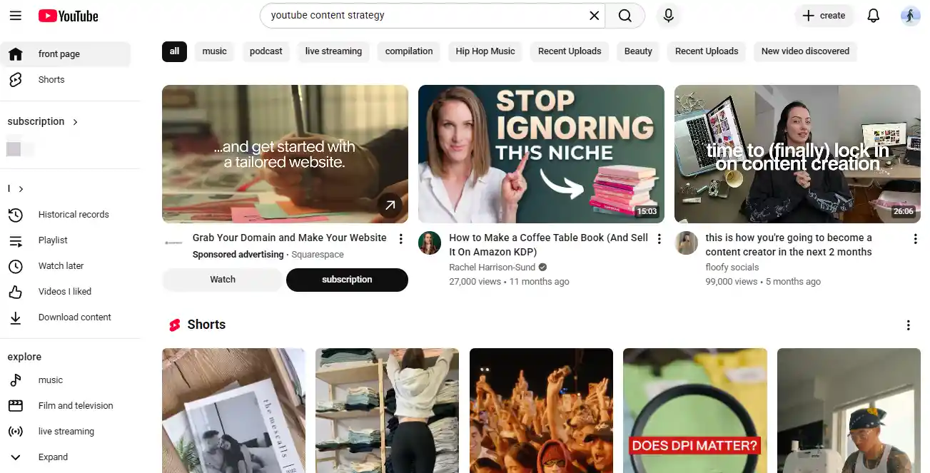 How to Create a YouTube Content Strategy for Business Success