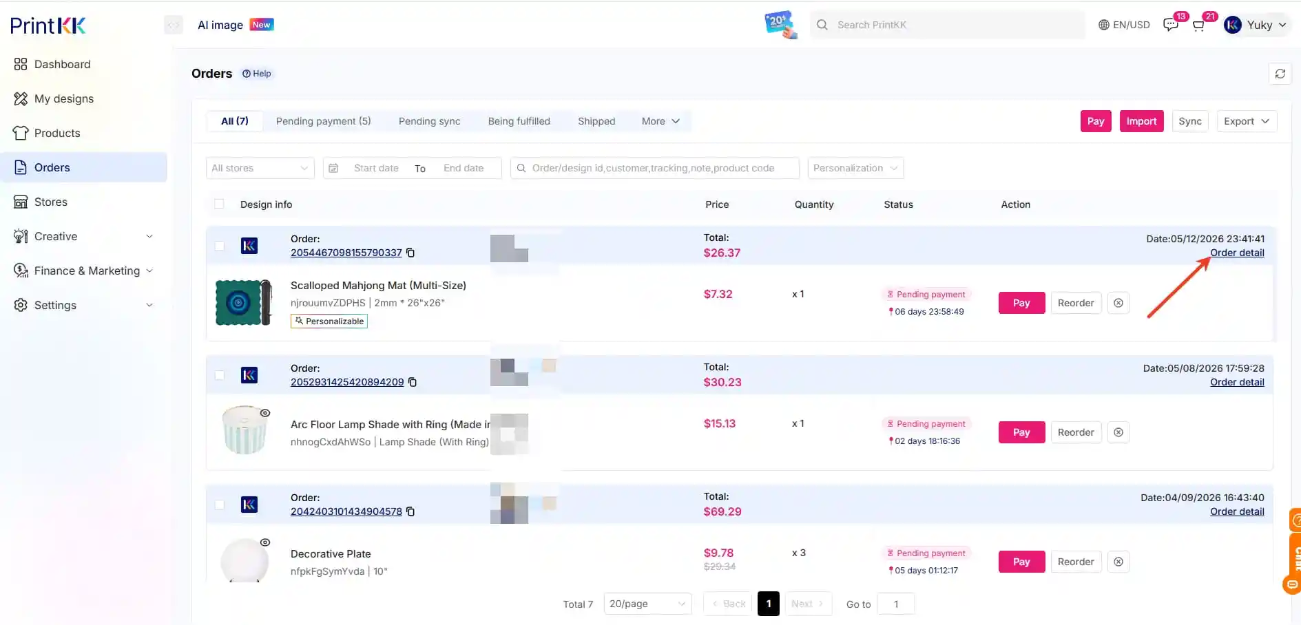 Can I sell personalized products /gift using PrintKK?