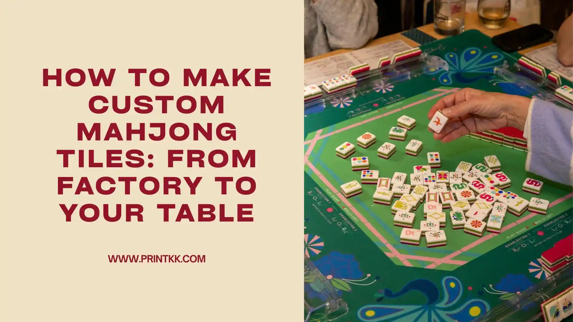 How to Make Custom Mahjong Tiles: From Factory to Your Table