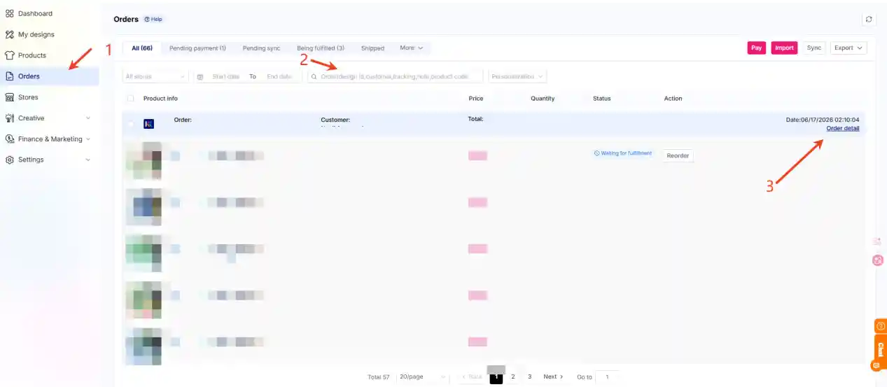 How to submit after-sales requests, cancel or modify order?