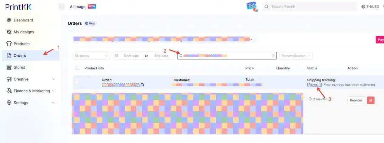 How to check Replacement Orders?