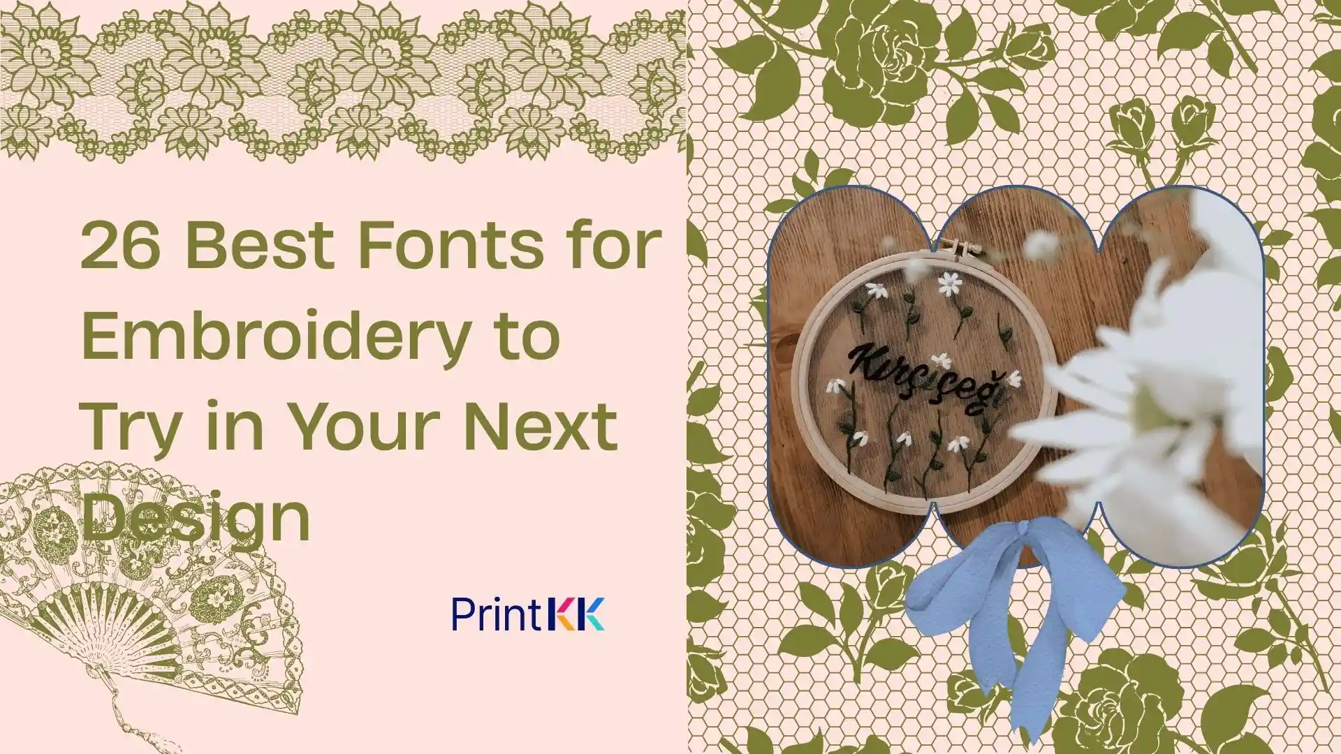 26 Best Fonts for Embroidery to Try in Your Next Design
