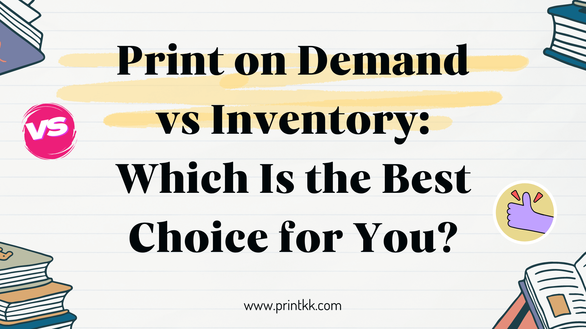 Print on Demand vs Inventory: Which Is the Best Choice for You?