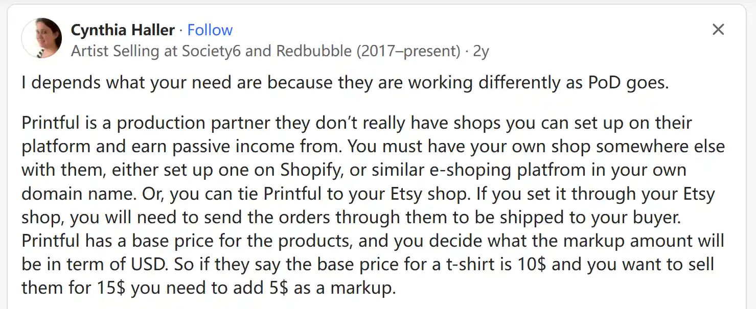 Redbubble vs Printful: Which POD Platform Fits Your Business?