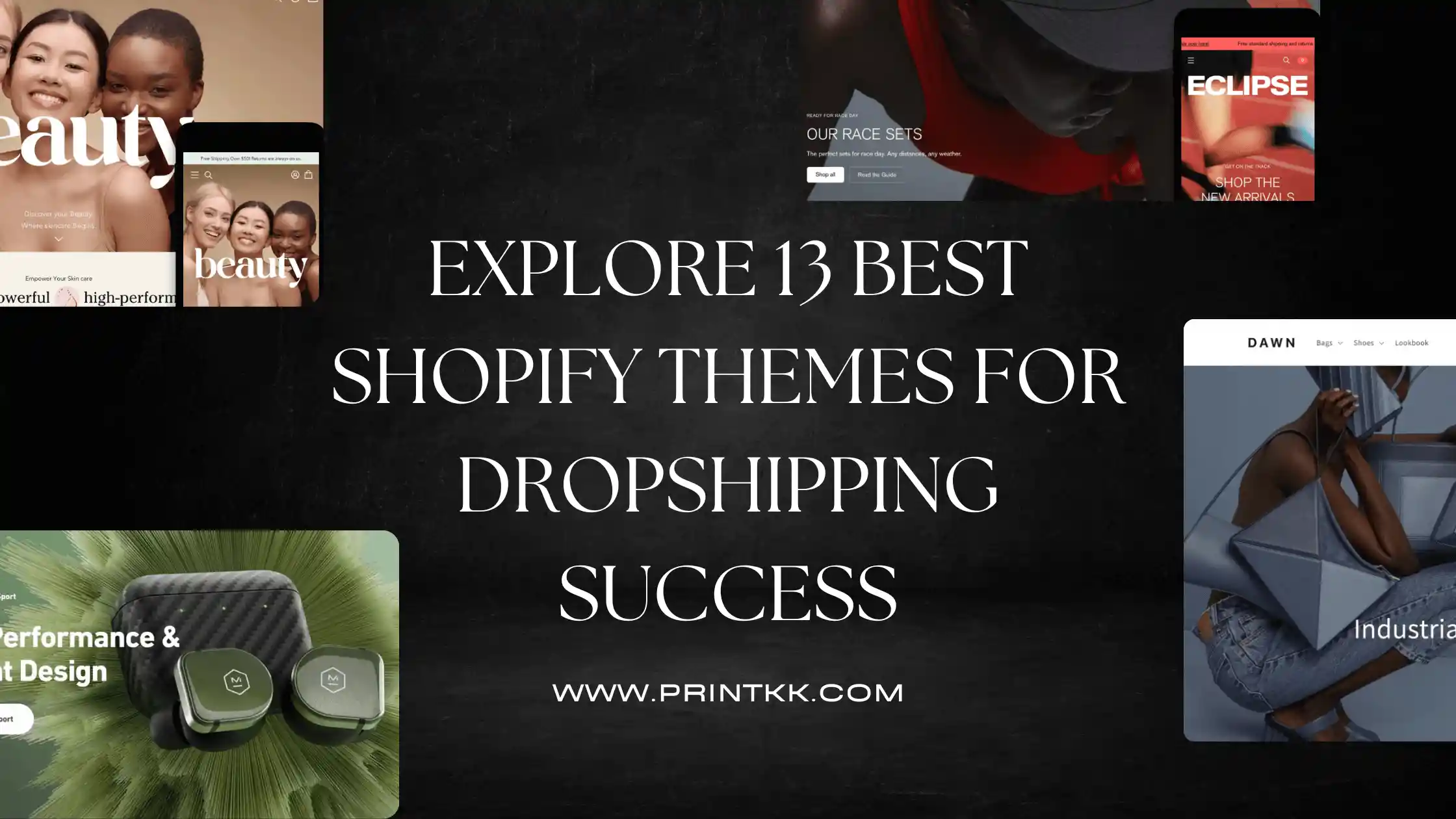 Explore 13 Best Shopify Themes for Dropshipping Success